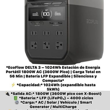 Ecoflow Delta 3 - Img 119031018