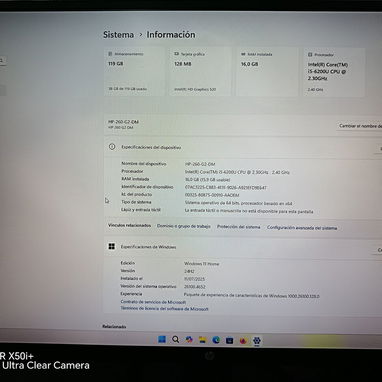 PC de escritorio mini HP 260 G2 -i5 6ta 6200U 16gb RAM SSD 512gb WIFI BLUETOOTH - Img 122677787