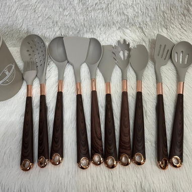 SET DE 11 PIEZAS DE UTENSILIOS DE SILICONA PARA LA COCINA - Img 123964817