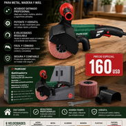 Satinadora marca Parkside profesional alemana 220v regulable 6 velocidades - Img 56573120