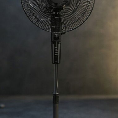 Ventilador, de pedestal, de pie, base pesada, bajo consumo, EcoFlow, económico. - Img 120585462