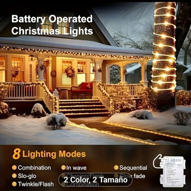 Cadena de luces LED solare - Img 123346808