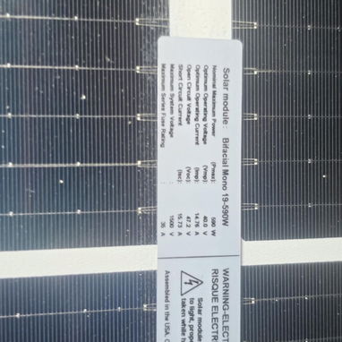 ☀️ PANELES SOLARES BIFACIALES CANADIAN SOLAR DE 565W A 600W ⚡ - 2/2