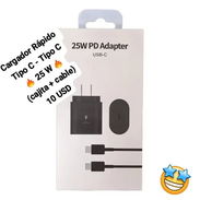 Cargador rápido 25W (cajita + cable tipo C) - Img 52706639