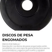 Discos de pesas engomados - Img 58076323