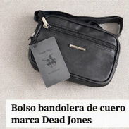 Bandolera/ Riñonera de cuero David Jones International - Img 57395911