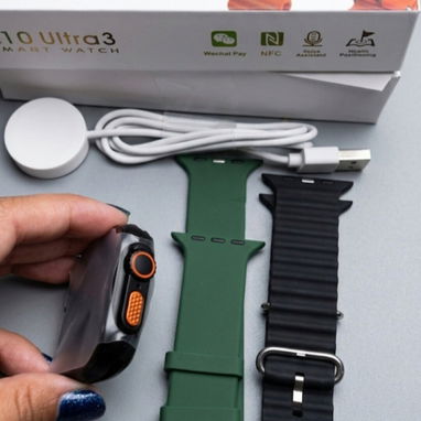 Relojes de pila y Smartwatch X10 Ultra 3 (trae 2 manillas) nuevos en venta. Buena calidad y muy bonitos - 2/2