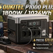 OUKITEL P1000 Plus* — Estación de Energía Portátil - Img 57197183