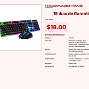 Combo Gamer RGB GTX350 con Teclado Antideslizante y Mouse LED Pro VPT#-0300 - Img 55437999