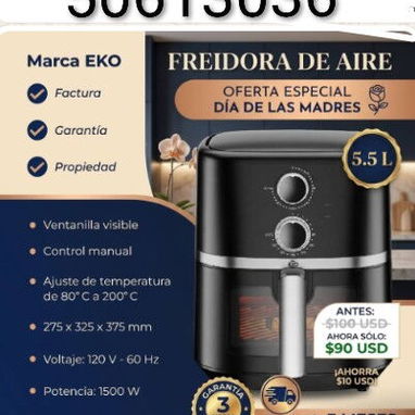Freidora Eléctrica EKO - Img 124959535