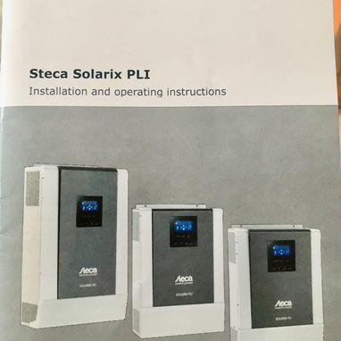 INVERSOR DE 5-KILOS CONTROLADOR Y CARGADOR PARA SUS PANELES SOLARES - LISTO PARA INSTALAR EN SU CASA - WhatsApp 55108123 - 5/6