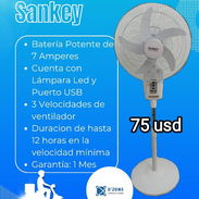 Ventilador Recargable de pedestal Sankry Gran Rebaja x 24h - Img 55663511
