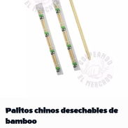 🥢 ¡Palitos Chinos de Bambú - Desechables 20cm! - $100 CUP - Img 55854304