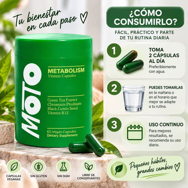 Moto Metabolismo suplementos veganos desinflama - 3/4