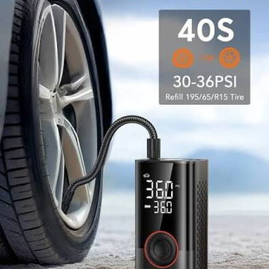 Compresor de Aire Portátil ATJ-005 Nuevo Sellado - 3/3