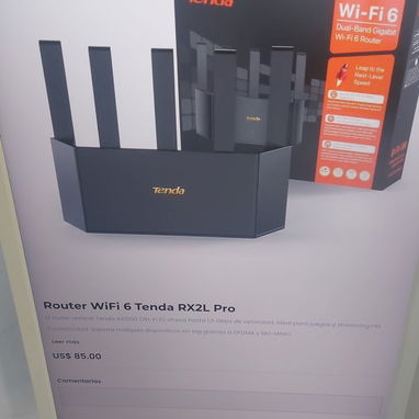 Router U-peed wifi 6 sellado caja garantía ax1500 u otros modelos desde 65 usd 0km wam garantía  somos tienda física - 2/7