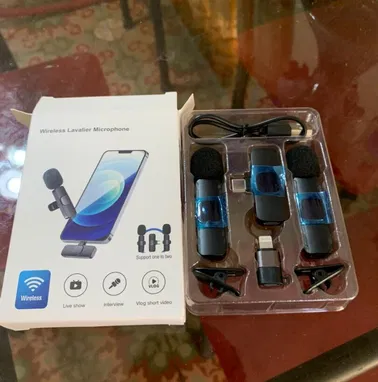MICRÓFONO INALÁMBRICO Compatible con iPhone y Android - Img 94871440