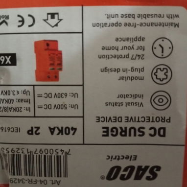 Supresor de picos de voltaje para fuentes de energía de CD - 2/2
