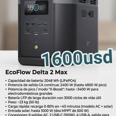 Ecoflow todos los modelos disponibles - 6/10
