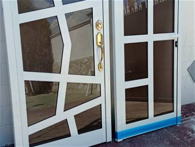 Puertas,ventadas y bajos de mecetas de aluminio - Img 66802397
