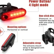 🚨 Luz Trasera LED Bicicleta – 4 Modos + Fácil Instalación – 6 USD ¡Mejores precios y calidad conmigo! - Img 56633016
