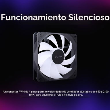 Disipación Cooler Master 360 Elite - Enfriador líquido para CPU, bomba de cámara doble, iluminación aRGB personalizable - Img 127722551