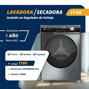 🔷 *Lavadora/Secadora Marca EKO 11kg* - Precio 650 usd - - Img 50943957