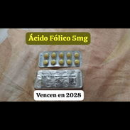 Ácido Fólico 5mg importado!! - Img 54451167