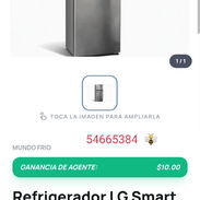 Refrigerador LG de 10 pues. - Img 57159228
