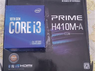 Kits Motherboard  Asus Prime H410M-A, core i3-10100, 8GB DDR-4 - Img main-image-45530253