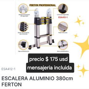 Escalera de aluminio mensajeria incluida - Img 57756943