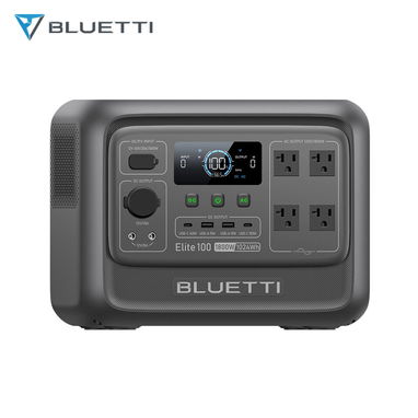 Estación eléctrica portátil BLUETTI Elite 100 V2 1024Wh 1800W para la copia de seguridad del viaje por carretera - 5/6