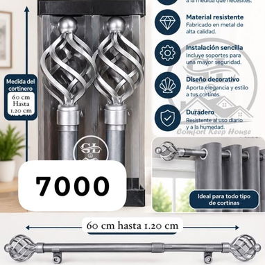 Cortineros expandible - 3/9