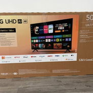 SMART TV LG 50 pulgadas UA77 AI UHD 4K año 2025 serie A7 precio $540 USD Mensajería Incluida - Img 55603652