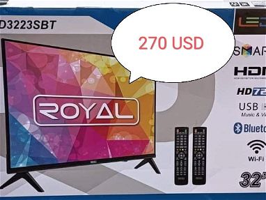 Smart tv de 32 pulgadas nuevos en caja marca royal - Img main-image