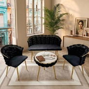 Set de Sala de 4 piezas.  ✨ Estilo Juego de Living Trenzado Premium! ✨más info 👇 - Img 55412243