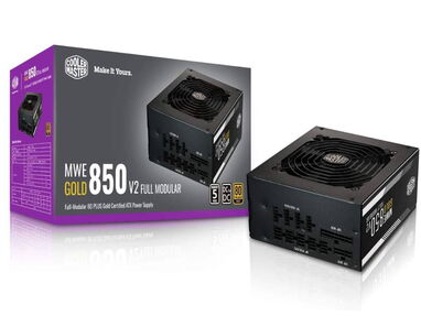 Fuente Cooler Master 850v2 Full Modular 80P Gold 220 USD - Img main-image