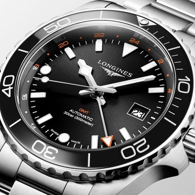 LONGINES AUTOMATIC  HydroConquest GMT - 2/6