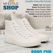 🟩Converse blanco corte alto🟩 - Img 55617330
