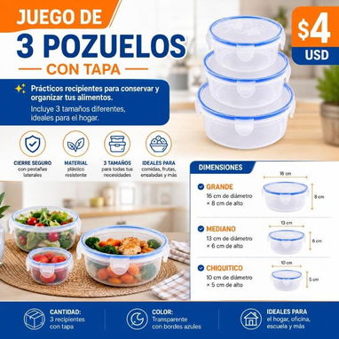 Pozuelos.con tapa envío x 2 usd - 2/2