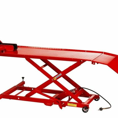 Elevador de motos de Tijera hidráulico y neumático 450 kg - 6/6