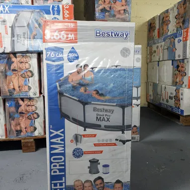 💧💧 PISCINAS BESTWAY DE LONA Y TUBO + RECIRCULADOR 💧💧 /// NUEVAS EN SU CAJA - Img 119121808