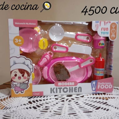 🍧🍕🍷Set de cocina para niñas🍧🍕🍷 - Img 112947209