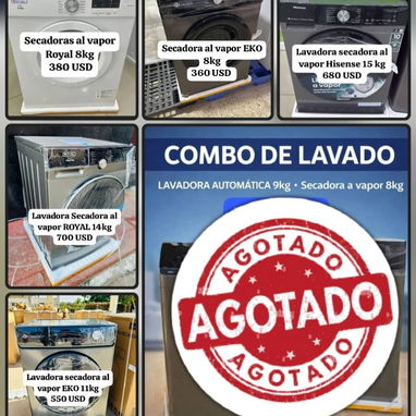 Lavadoras automáticas y semiautomáticas - Img 121080398