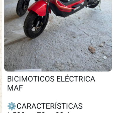 Motos eléctricas en venta también tenemos bicimotos y patinetas - Img 118793347