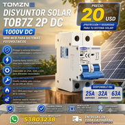 ⚡ Disyuntor Solar DC TOMZN TOB7Z 2P – 1000V - Img 57231353
