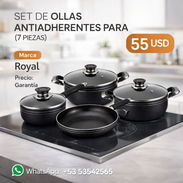 Antiadherentes / Set de Ollas (7 piezas) - Img 55646722