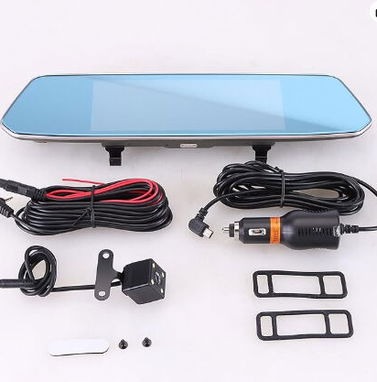 ESPEJO-DVR PARA AUTOS 2 CAMARAS-58237094 - Img 92486139