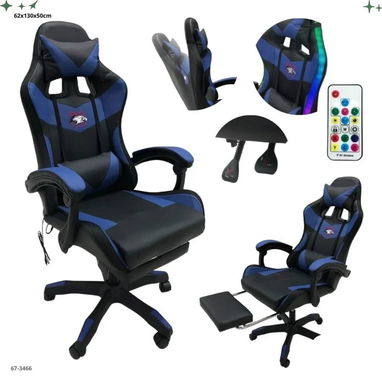 Sillas gaming (o también sillas ergonómicas de oficina con diseño deportivo/racing)/Diana's - 3/4