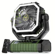 VENTILADOR RECARGABLE YOOMUE MODELO X11 20000MAH LED CONTROL REMOTO 4 VELOCIDADES ENVÍO DISPONIBLE + GARANTÍA - Img 56325326